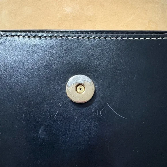 Dooney and Bourke Saffiano Black Leather Backpack - Picture 16 of 16